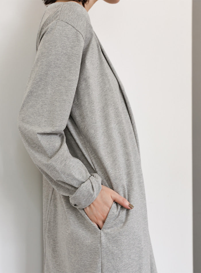 【Et】アシンメトリーネックワンピース