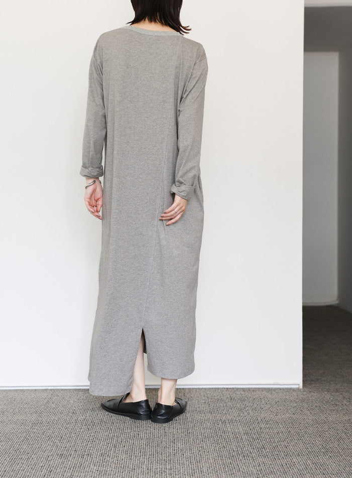 【Et】アシンメトリーネックワンピース