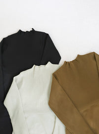 スポンディッシュバルーンニットワンピース