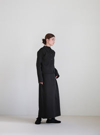 スポンディッシュバルーンニットワンピース