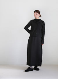 スポンディッシュバルーンニットワンピース