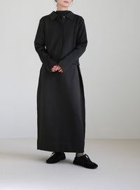 スポンディッシュバルーンニットワンピース