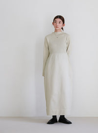 スポンディッシュバルーンニットワンピース