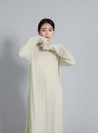 【Et】2-Way Ribbed Long Cardigan