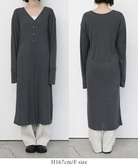 【Et】2-Way Ribbed Long Cardigan
