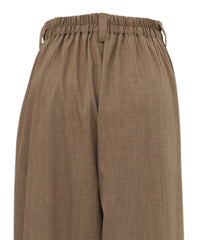 【Et】Mannish Vest and Tuck Pants Set