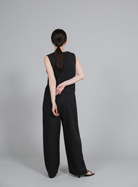 【Et】Button-Up Salopette