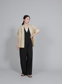 【Et】Button-Up Salopette