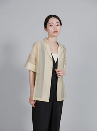 【Et】Button-Up Salopette