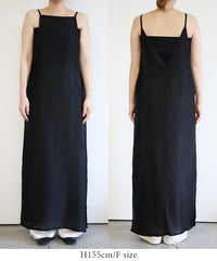 【Et】Crepe Camisole Onepiece