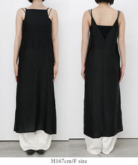 【Et】Crepe Camisole Onepiece