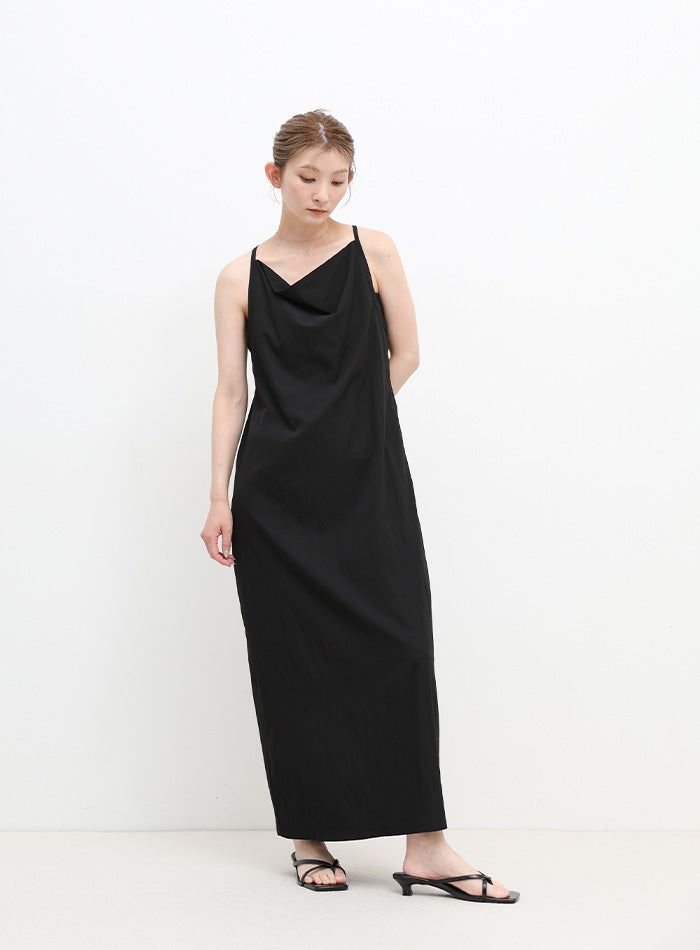deci Couture キャミワンピース ブラック S サイズ展開】アメスリドレープキャミワンピース – SELECT MOCA