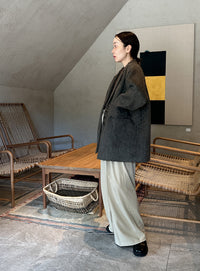 シャギールーズジャケットコート【by SON】