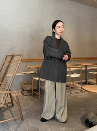 シャギールーズジャケットコート【by SON】