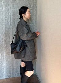 シャギールーズジャケットコート【by SON】