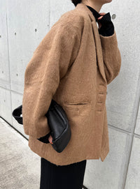 シャギールーズジャケットコート【by SON】