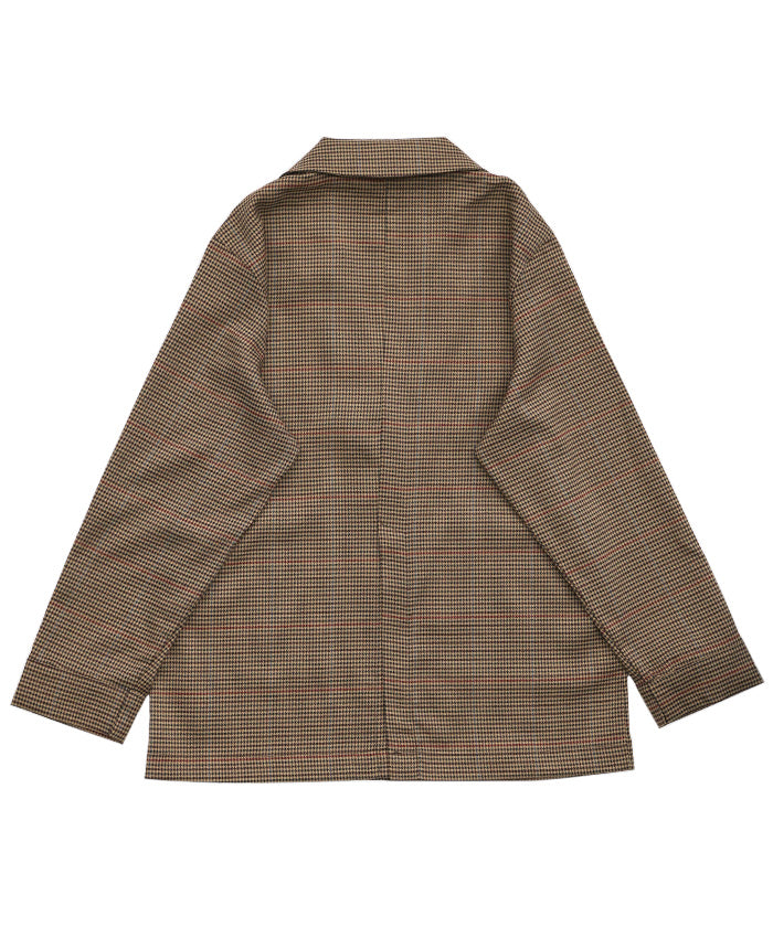 チェック柄テーラードジャケット – SELECT MOCA