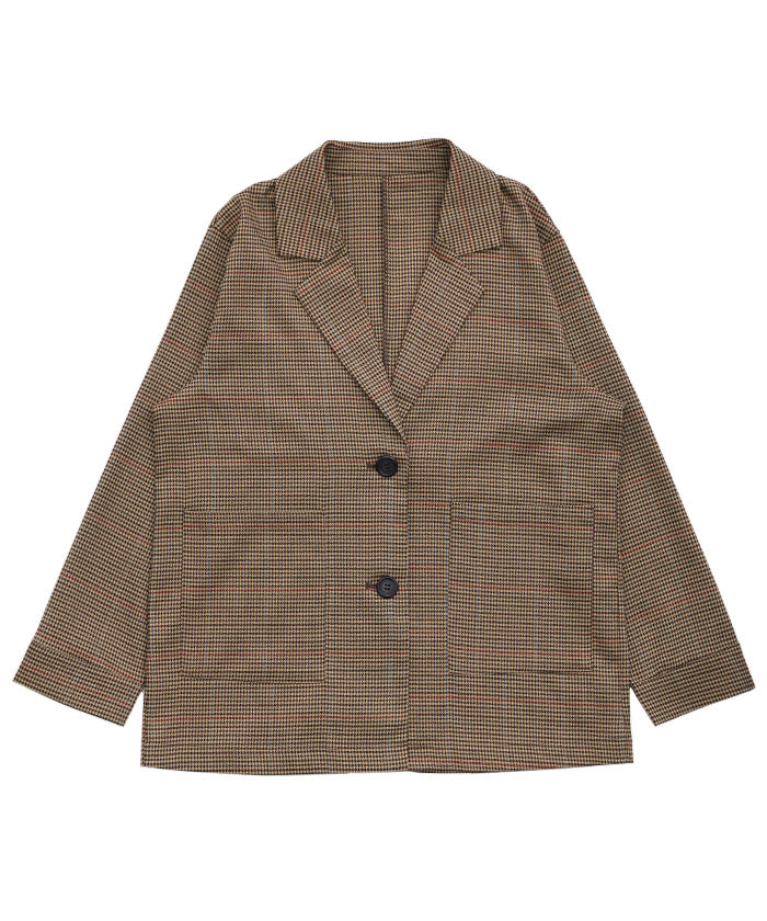 チェック柄テーラードジャケット【SALE】 – SELECT MOCA