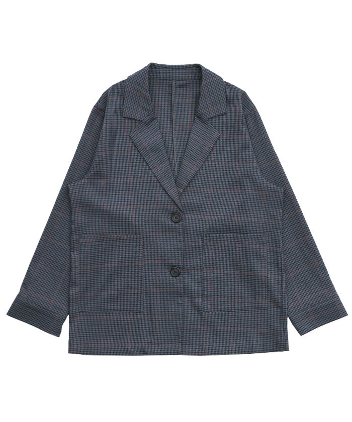チェック柄テーラードジャケット【SALE】 – SELECT MOCA