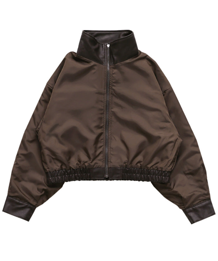 フェイクレザーショートブルゾン – SELECT MOCA