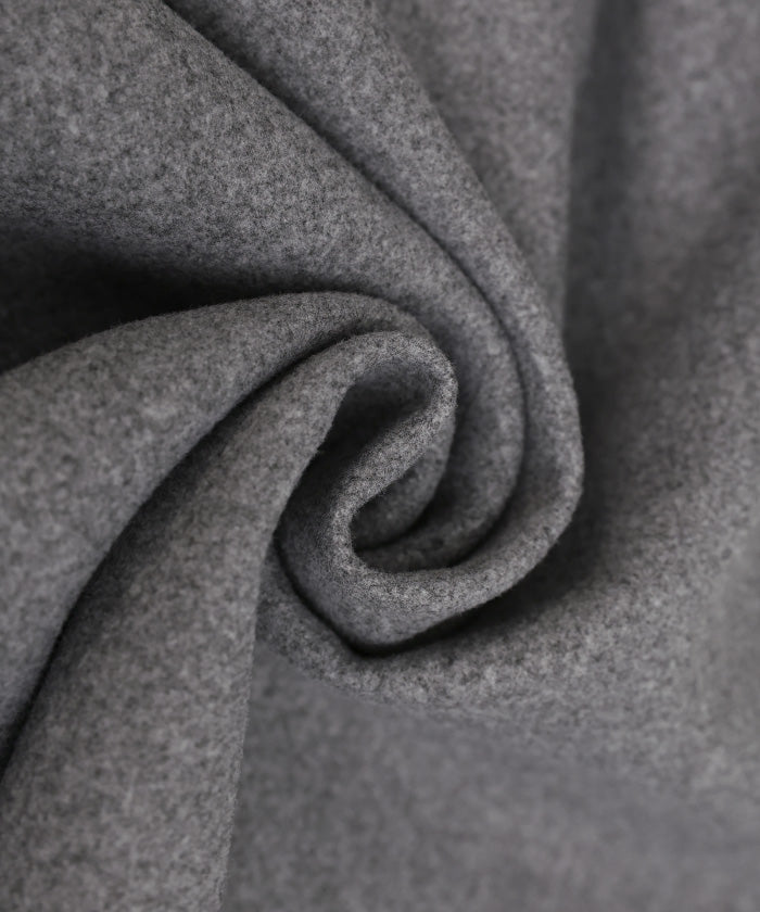 フェイクウールシャツジャケット