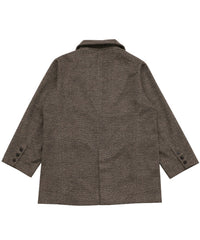 メランジオーバーサイズテーラードジャケット