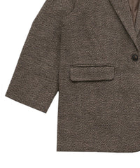 メランジオーバーサイズテーラードジャケット