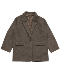 メランジオーバーサイズテーラードジャケット