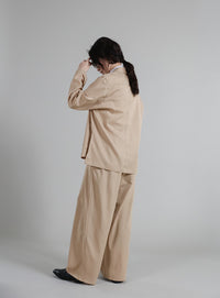 【Et】Side Slit Tailored Jacket