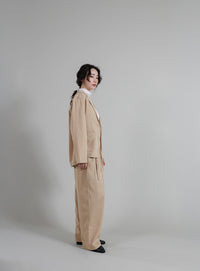 【Et】Side Slit Tailored Jacket