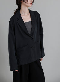 【Et】Side Slit Tailored Jacket