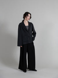 【Et】Side Slit Tailored Jacket
