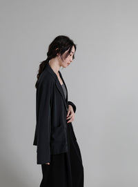 【Et】Side Slit Tailored Jacket