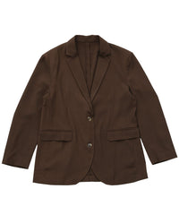 ロールアップストライプスリーブテーラードジャケット