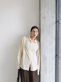 カットベロアシャツ