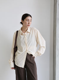 カットベロアシャツ