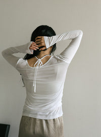 ホルターキャミレイヤードトップス