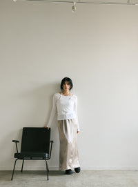 ホルターキャミレイヤードトップス