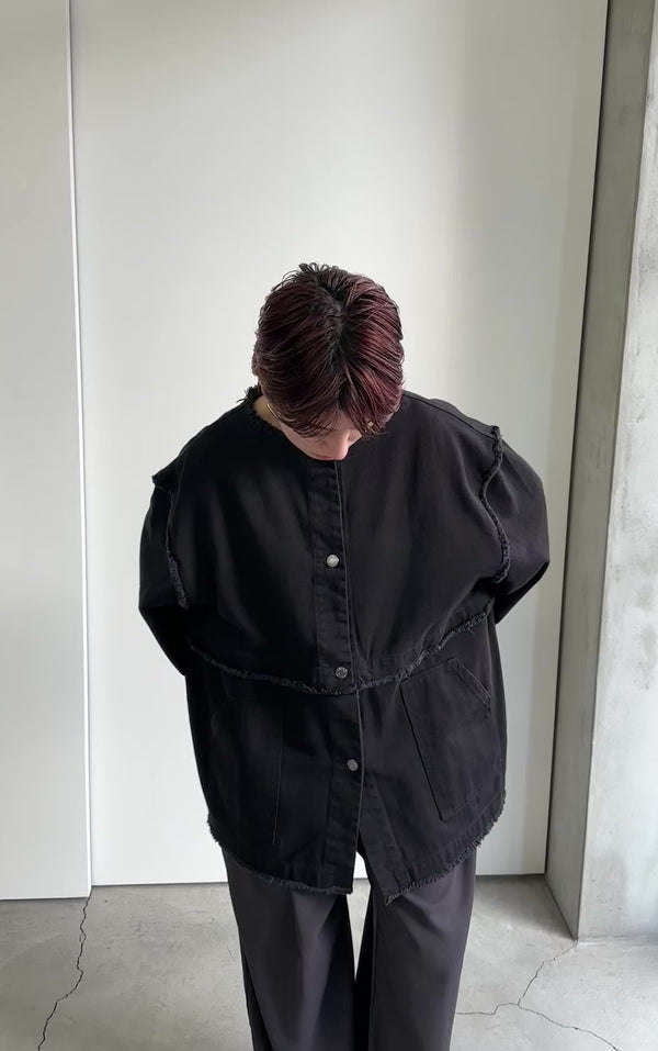 2wayデニムジャケット