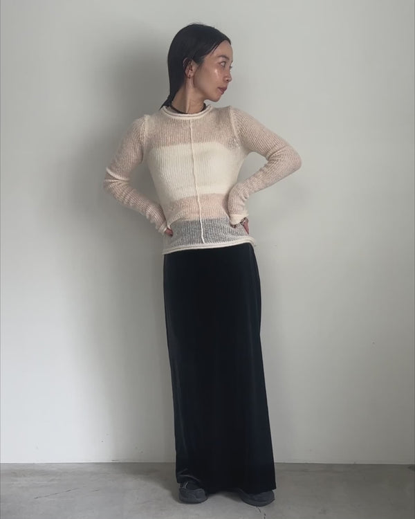 センターラインシアーニット【by SON】