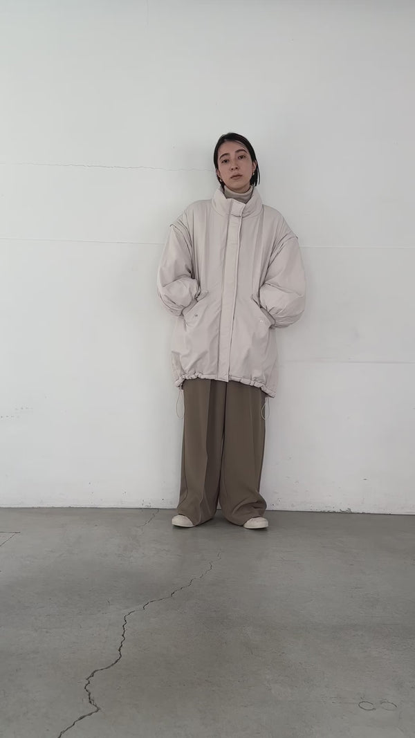 2wayスタンドカラーモンスターコート