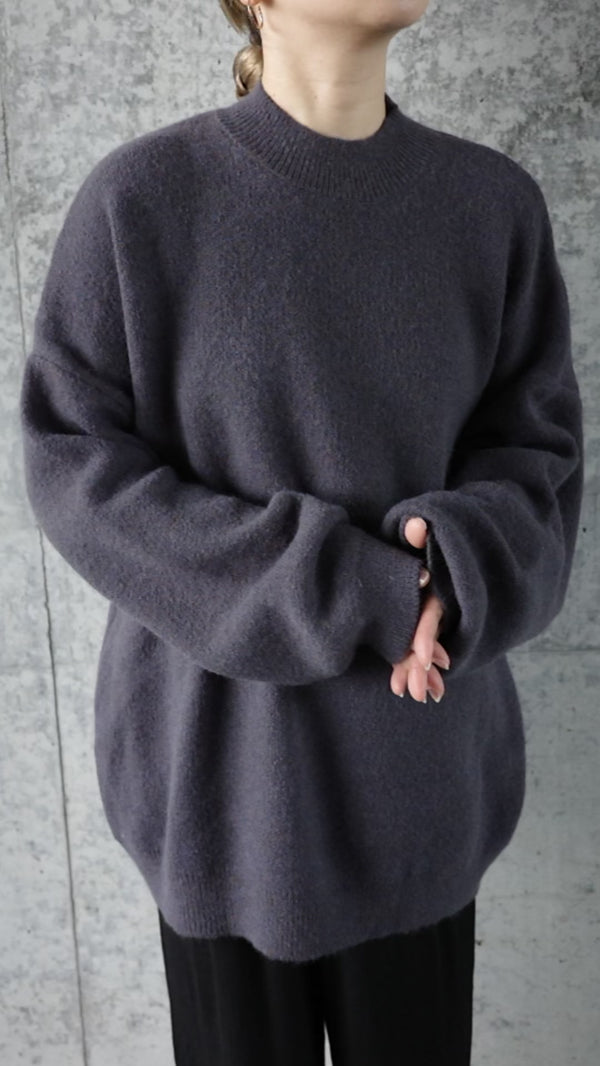 シンプルオーバーサイズニット【by SON】