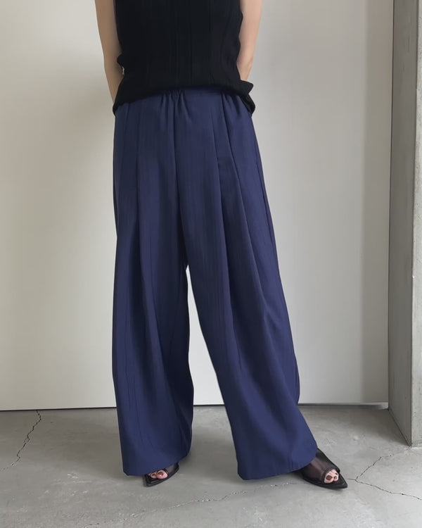 タックイージーワイドパンツ