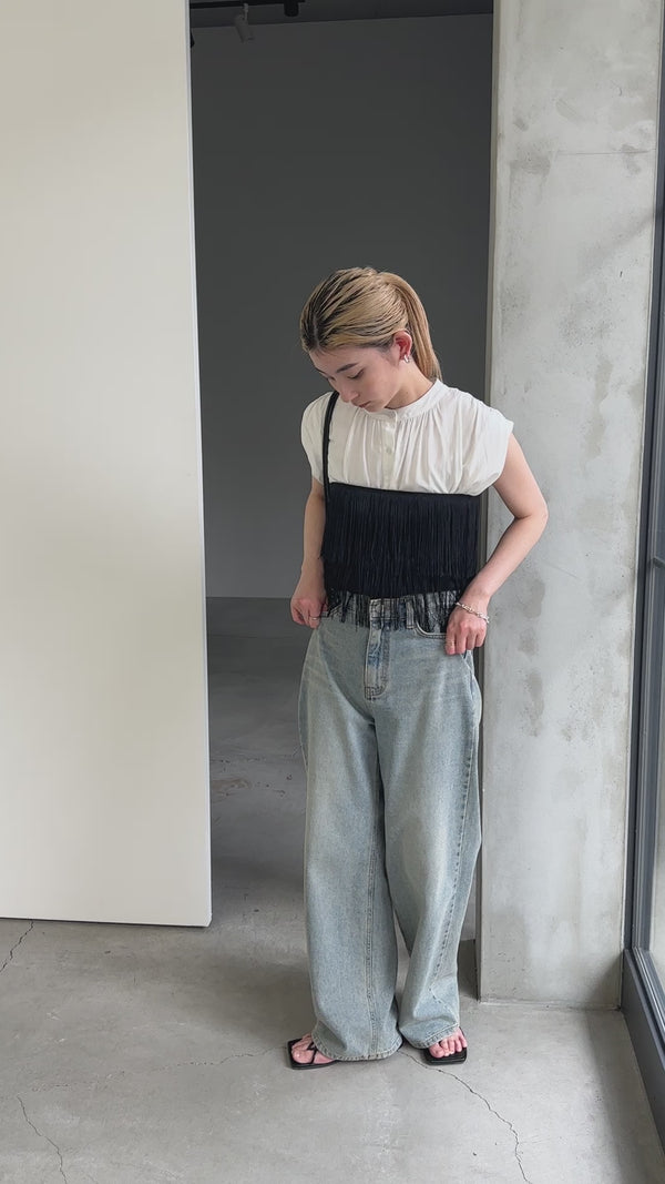 フリンジビスチェ