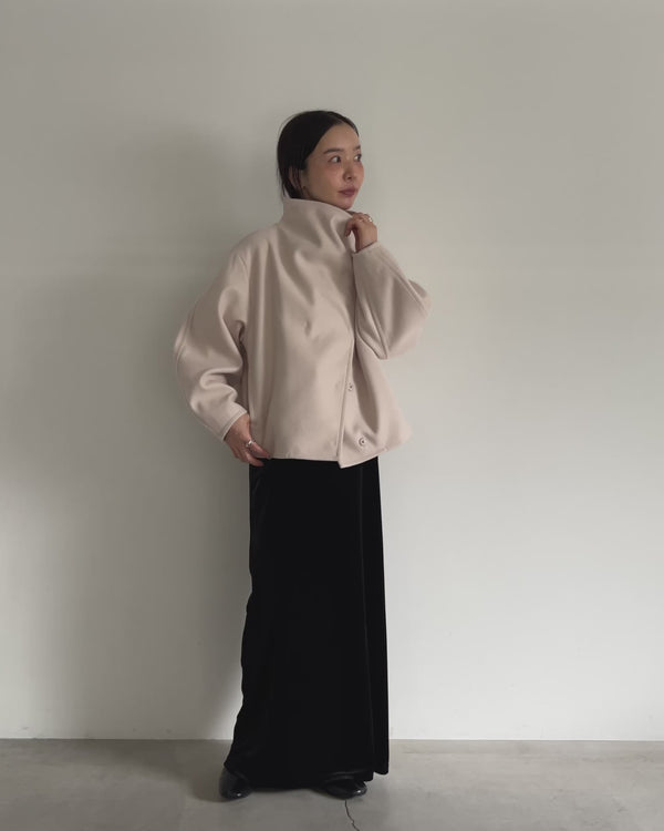 ハイネックカーブスリーブアウター【by SON】