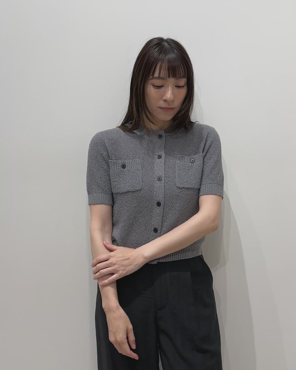 フロントポケットサマーカーディガン – SELECT MOCA