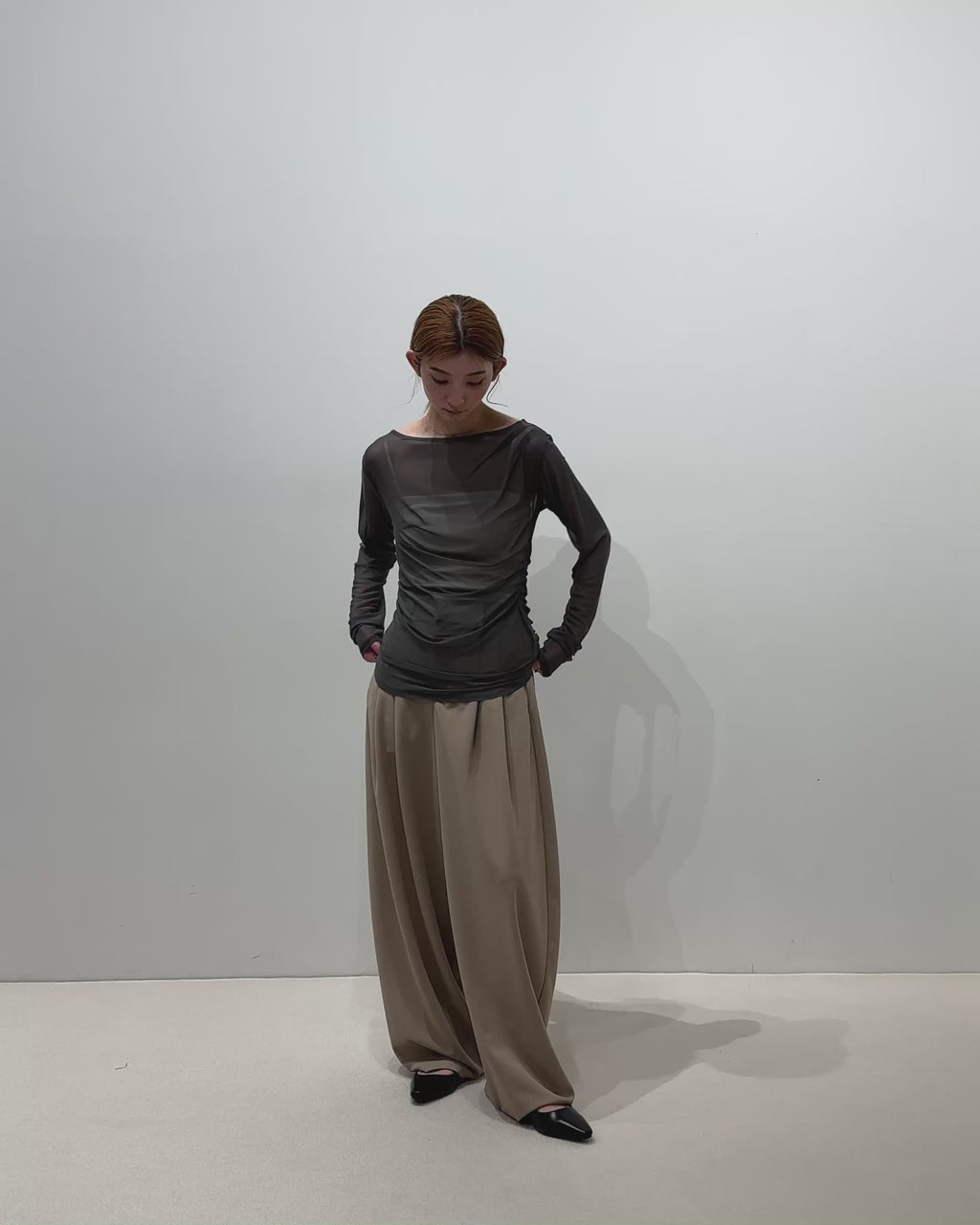commun ドレープトップ。(S) commun ドレープトップ。(S) 【公式通販】