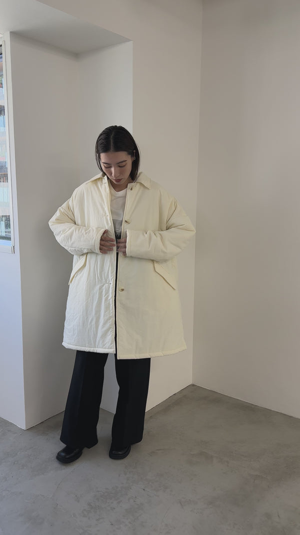 中綿ダウンミドルコート