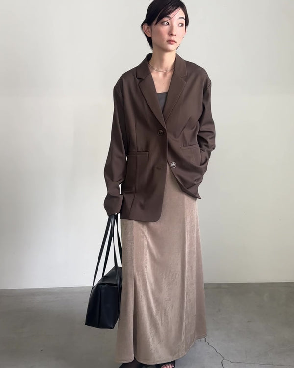 【サイズ展開あり】シンプルテーラードジャケット【by SON】