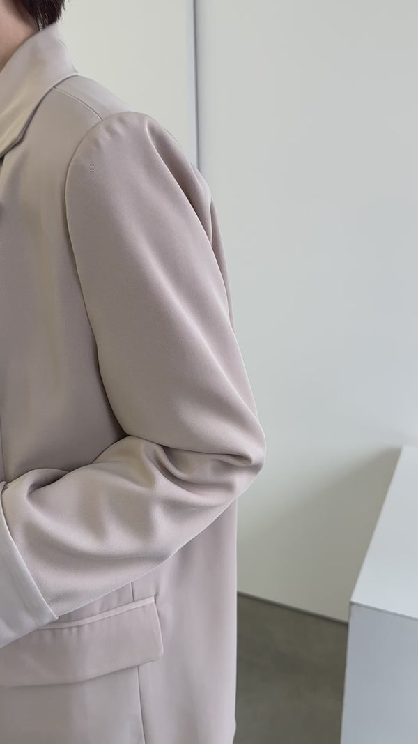 【サイズ展開あり】シンプルデザインテーラードジャケット